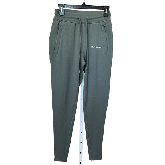 New ~ ALPHALETE  ~  Green Essential Core Jogger Size S Loungewear - Picture 1 of 7